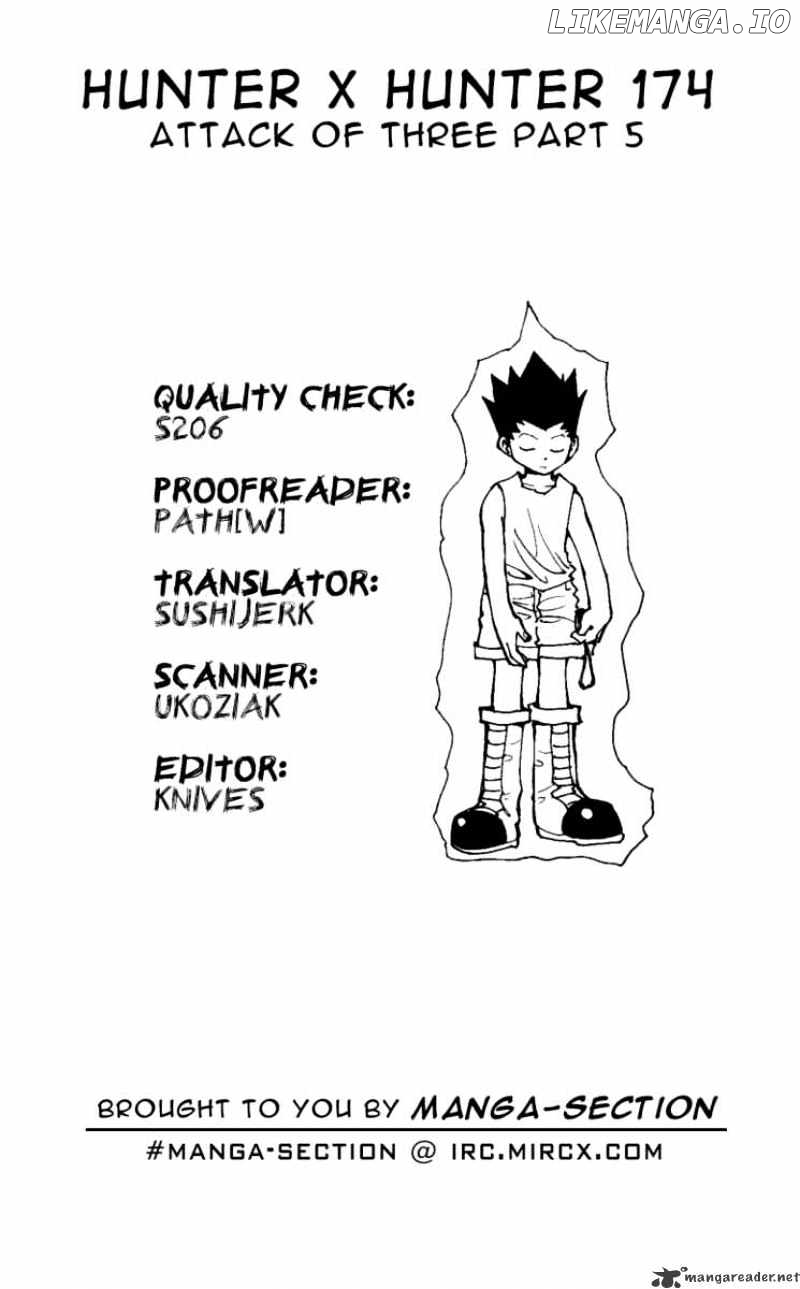 Hunter x Hunter, Chapter 174 image 16